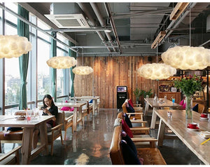 Nordic Cloud Pendant Lamp – Floating Atmosphere Light for Ceiling