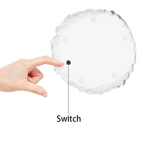 Rocket Launch Night Lamp – USB Rechargeable LED Ambient Space Lamp