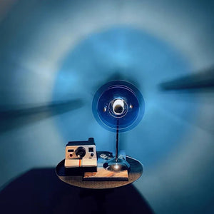 Sunset Disc Projection Lamp – LED Ambient Sunset Effect Light & Decorative Projection Lamp