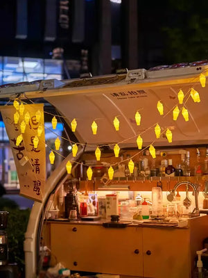 Ice Cream Cone LED String Lights – Cute Decorative Fairy Lights for Kids’ Rooms & Parties