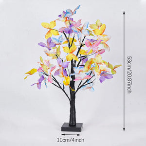 Butterfly Blossom LED Tree Lamp – Whimsical Decorative Ambient Light