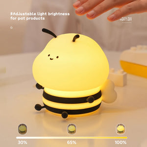 Bumblebee Silicone LED Nightlight – Indoor LED Night Lamp