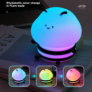 Bumblebee Silicone LED Nightlight – Indoor LED Night Lamp