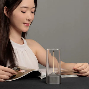 Lumina Flux Magnetic Filament Ambient Light – Interactive USB Rechargeable LED Mood Lamp