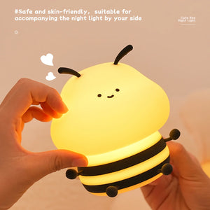 Bumblebee Silicone LED Nightlight – Indoor LED Night Lamp