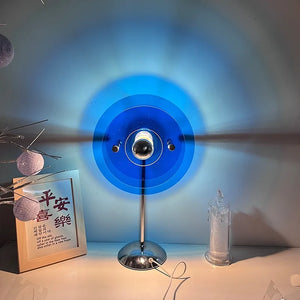 Sunset Disc Projection Lamp – LED Ambient Sunset Effect Light & Decorative Projection Lamp