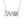 Couple pendant necklace with the letters LOVE
