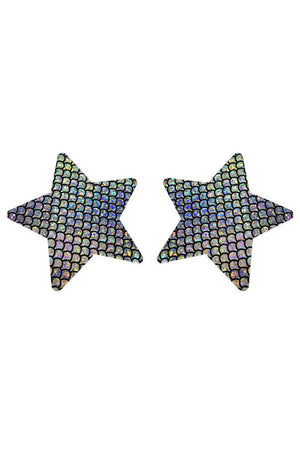 Mermaid Scale Star Pasties