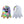 Iridescent Ghost Pasties