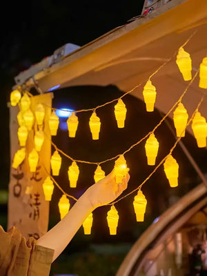 Ice Cream Cone LED String Lights – Cute Decorative Fairy Lights for Kids’ Rooms & Parties
