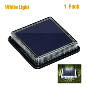 Waterproof Solar Powered Deck Lights – Outdoor LED Floor & Pathway Lighting