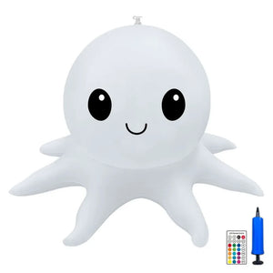 Waterproof RGB Floating Octopus Pool Light – Color‑Changing LED Pool & Outdoor Decorative Lighting
