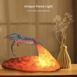 Fire‑Breathing Dragon Lamp – LED Ambient Fantasy Table Lamp
