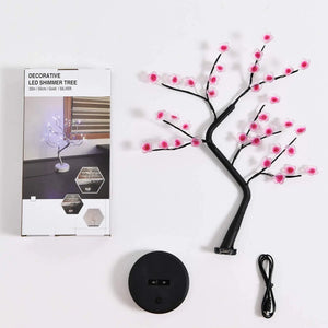 Blossoming Rose Tree Lamp – LED Floral Ambient Light for Home & Events