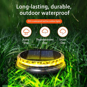 Solar Powered Waterproof Garden Lights – Automatic Outdoor LED Landscape & Pathway Lighting