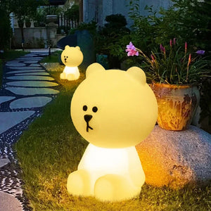 Huggable Bear Nightlight-Soft Glow for Cozy Evenings