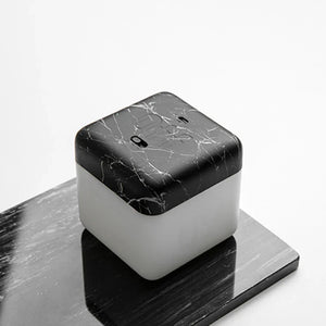 GlowCube Portable Touch Night Light – USB Rechargeable Ambient LED Lamp