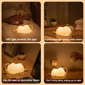 Trunky Touch Sensitive Silicone LED Nightlight – Indoor LED Night Lamp