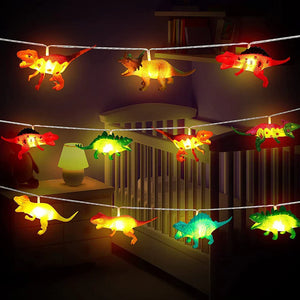 LED Dinosaur String Lights – Fun Decorative LED Fairy Lights for Kids’ Rooms & Parties