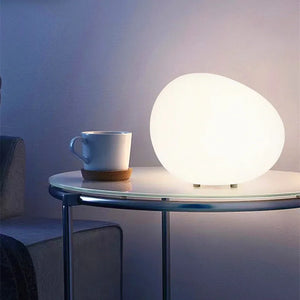 Cobblestone Ambient Nightlight – Modern LED Decorative Night Light with Soft Glow