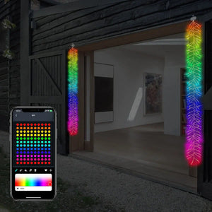 Smart RGB Firecracker Lights – Color‑Changing LED Outdoor Decorative String Lights