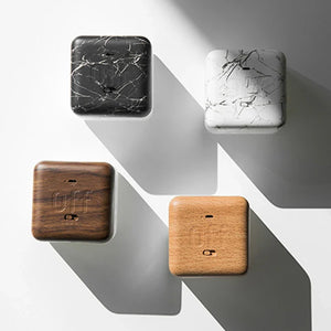 GlowCube Portable Touch Night Light – USB Rechargeable Ambient LED Lamp