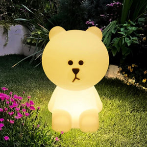 Huggable Bear Nightlight-Soft Glow for Cozy Evenings