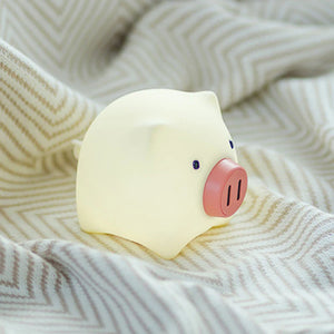 OinkGlow Pig Night Light – USB Rechargeable LED Ambient Lamp