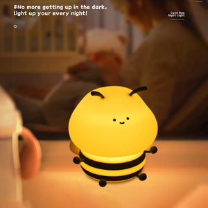 Bumblebee Silicone LED Nightlight – Indoor LED Night Lamp