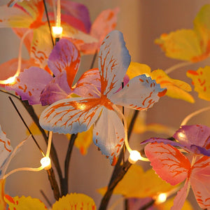 Butterfly Blossom LED Tree Lamp – Whimsical Decorative Ambient Light