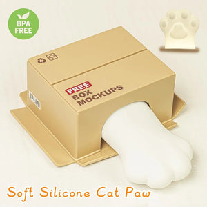 Cat Paw LED Nightlight – Indoor Silicone Night Lamp