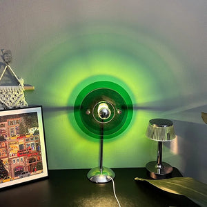 Sunset Disc Projection Lamp – LED Ambient Sunset Effect Light & Decorative Projection Lamp