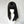 Loli natural cute mid-length black wig WS1227