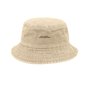 Washed fisherman's hat