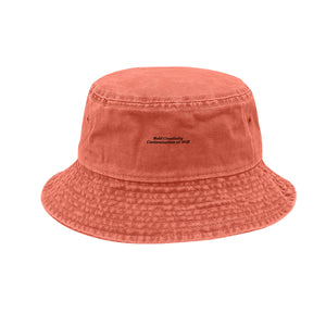 Washed fisherman's hat