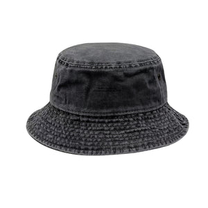 Washed fisherman's hat