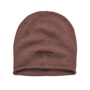 pullover knit hat