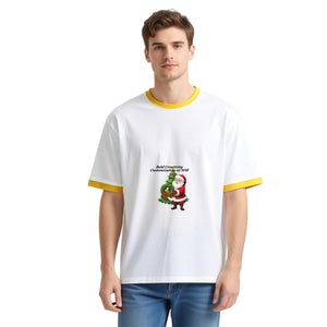 Men's color-blocked T-shirt