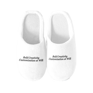 flannel cotton slippers