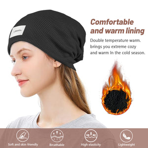Fleece-lined beanie