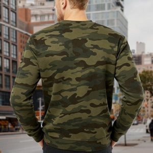 380g pure cotton long-sleeved camouflage sweatshirt