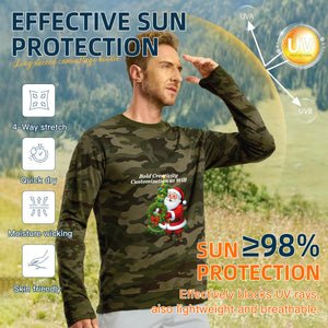 380g pure cotton long-sleeved camouflage sweatshirt