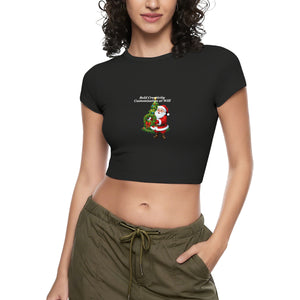 Women's crop top T-shirt