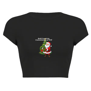 Women's crop top T-shirt