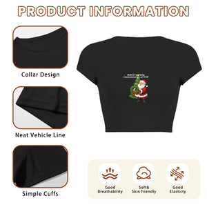 Women's crop top T-shirt