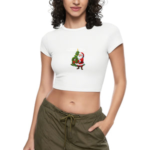 Women's crop top T-shirt