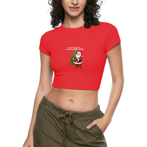 Women's crop top T-shirt