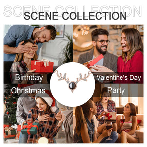 Deer Antler Projection Necklace