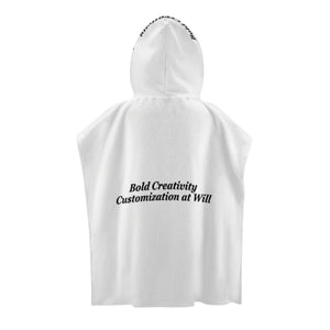 Children's hooded bathrobe