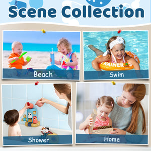 Children's hooded bathrobe